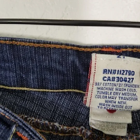 True Religion Joey Stretch Jeans Size 27 - Picture 8 of 8